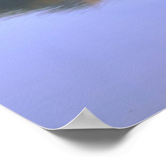 Franconia Ridge Reflectie op het Longruf Poster (Hoek)