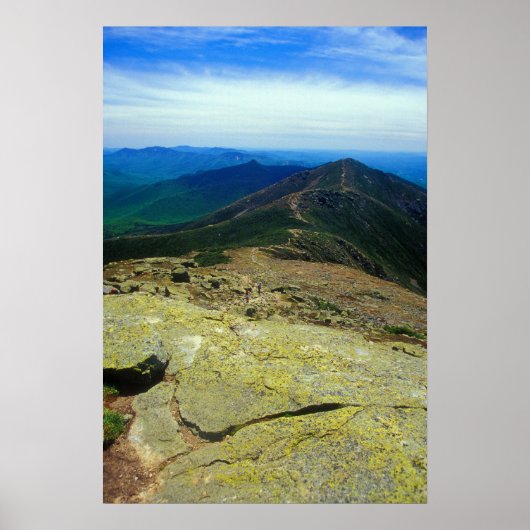 Franconia Ridge Trail White Mountains Poster (Voorkant)