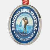 Franconia Ridge Traverse (C) Metalen Ornament (Links)