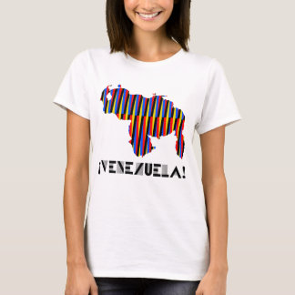 FRANELA VENEZUELA MAPA CRUZ DIEZ T-SHIRT