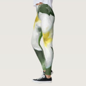 Frangapangie-Leggings in groen en wit Leggings (Links)
