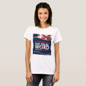 Frangela - Het laatste woord T-shirt (Voorkant volledig)