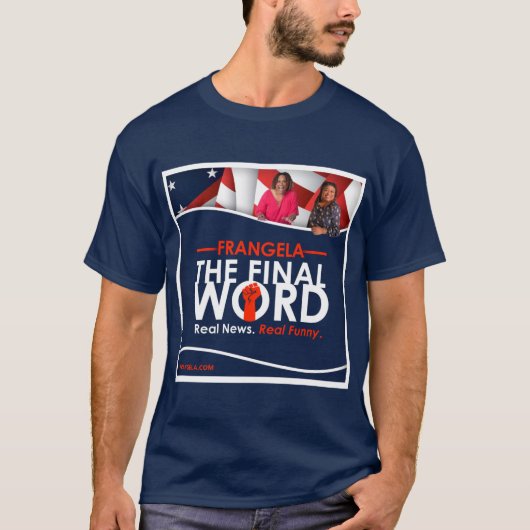 Frangela - "The Final Word" Kleur T-Shirt (Voorkant)