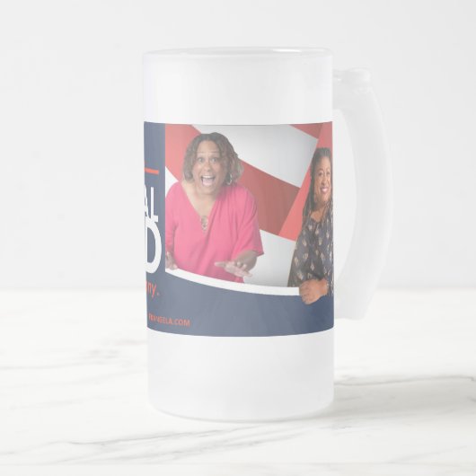 Frangela - "The Final Word" - Mok van glas (Voorkant rechts)