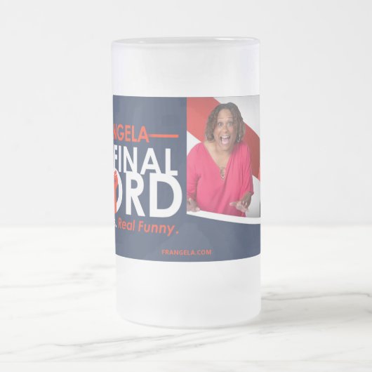 Frangela - "The Final Word" - Mok van glas (Center)