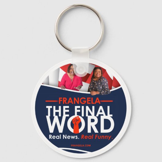 Frangela - "The Final Word"-Sleutelhanger Sleutelhanger (Voorkant)