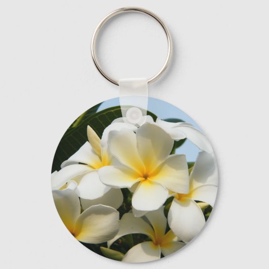 Frangipani Bliss Sleutelhanger (Voorkant)