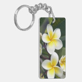 Frangipani bloem Cook Eilanden Sleutelhanger (Voorkant Links)