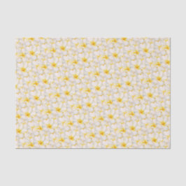 Frangipani bloembloemen bloemenpatroon waterverf tissuepapier