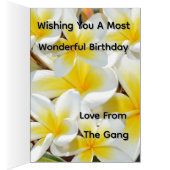 Frangipani_Bosje, Verjaardagskaart (Binnen (Rechts))