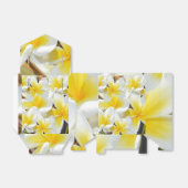 Frangipani Bouquet Bedankdoosjes (Uitgevouwen)