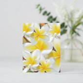 Frangipani Bouquet, Briefkaart (Staand voorkant)