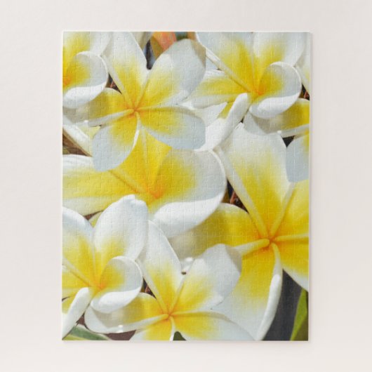 Frangipani Bouquet, Jigzaag Puzzle Legpuzzel (Verticaal)