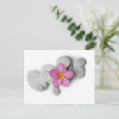 Frangipani Calm Briefkaart (Staand voorkant)