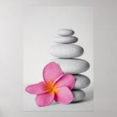 Frangipani Calm Poster (Voorkant)