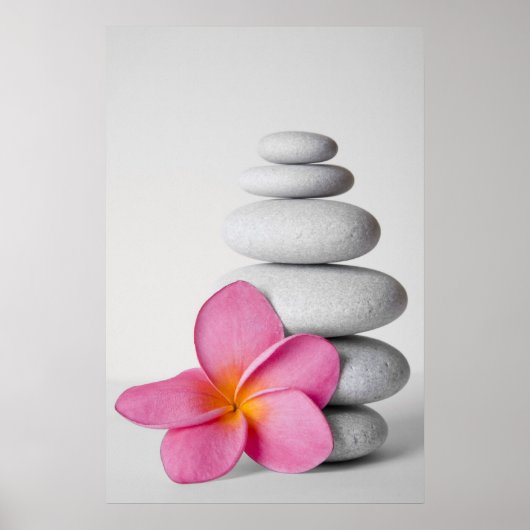 Frangipani Calm Poster (Voorkant)