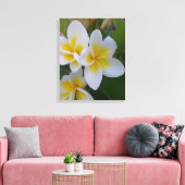Frangipani Canvas Afdruk (Insitu (Woonkamer))