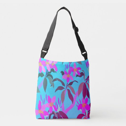 Frangipani Crossbody Bag Tas (Voorkant)