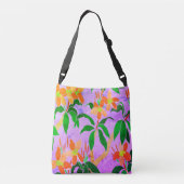  Frangipani Crossbody Bag Tas (Achterkant)