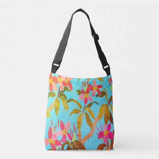  Frangipani Crossbody Bag Tas (Voorkant)