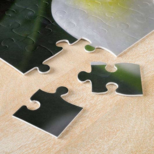 Frangipani en Raindrops Puzzle Legpuzzel (Zijkant)
