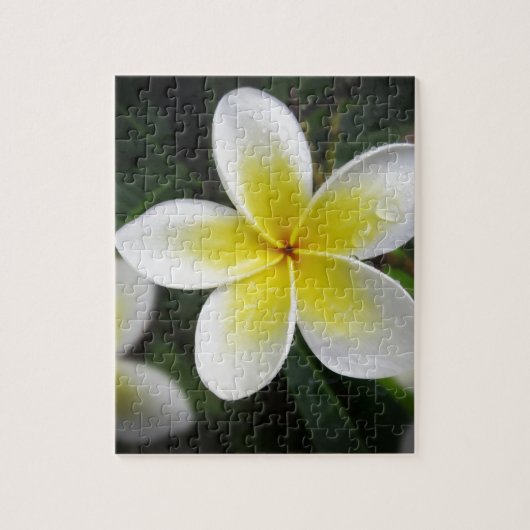Frangipani en Raindrops Puzzle Legpuzzel (Verticaal)
