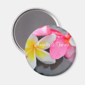 Frangipani Fever Magneet (Voorkant / Achterkant)