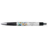 Frangipani Floral Hawaiian Wedding Custom Pen (Voorkant)