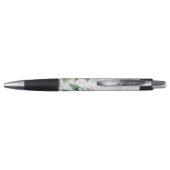 Frangipani Floral Hawaiian Wedding Custom Pen (Achterkant)