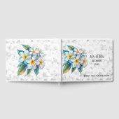 Frangipani Floral Hawaiian Wedding Gastenboek (Volledig)