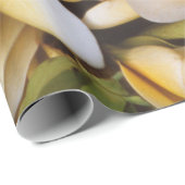 Frangipani Floral wrapping Paper Cadeaupapier (Rol Hoek)