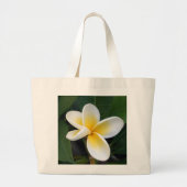 Frangipani Flower Bag Grote Tote Bag (Voorkant)