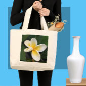 Frangipani Flower Bag Grote Tote Bag