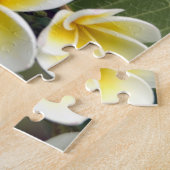Frangipani flower Cookeilanden Legpuzzel (Zijkant)