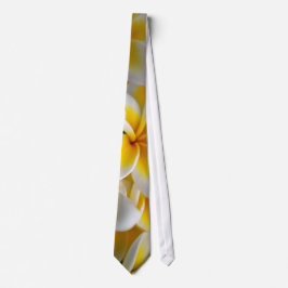 Frangipani flower Wedding Stropdas