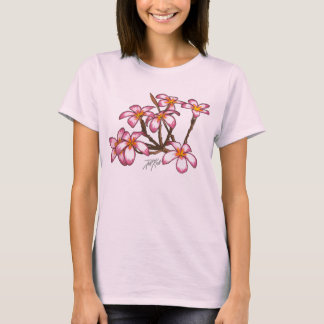Frangipani Flowers T-shirt