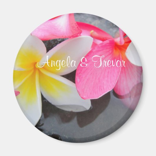 Frangipani Koorts Magneet (Voorkant)