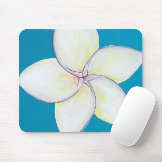 Frangipani Mousepad Muismat (Met muis)