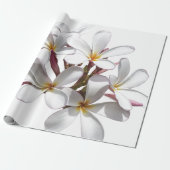 Frangipani (Plumeria) Cadeaupapier (Uitgerold)