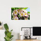 Frangipani Poster (Thuiskantoor)