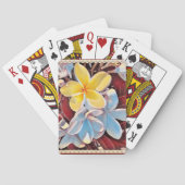  Frangipani Tree Pop Art, speelkaarten (Achterkant)