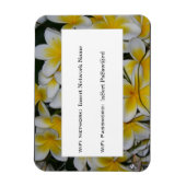 frangipani wifi details magneet (Verticaal)