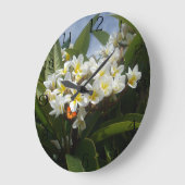 Frangipanis met vlinder, klok (Hoek)