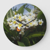 Frangipanis met vlinder, klok (Voorkant)