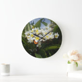 Frangipanis met vlinder, klok (Huis)