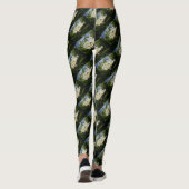 Frangipanis met vlinder, Leggings (Achterkant)