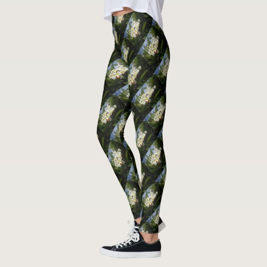 Frangipanis met vlinder, Leggings (Links)