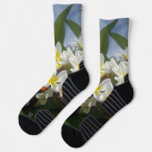 Frangipanis met vlinder, Sokken (Links)