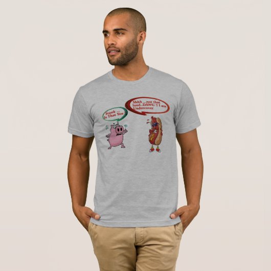 Frank ben jij dat? Onderdek Dog BBQ Lovers T-shirt (Voorkant volledig)
