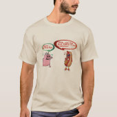 Frank ... ben jij undercover hond BBQ Lovers T-shirt (Voorkant)